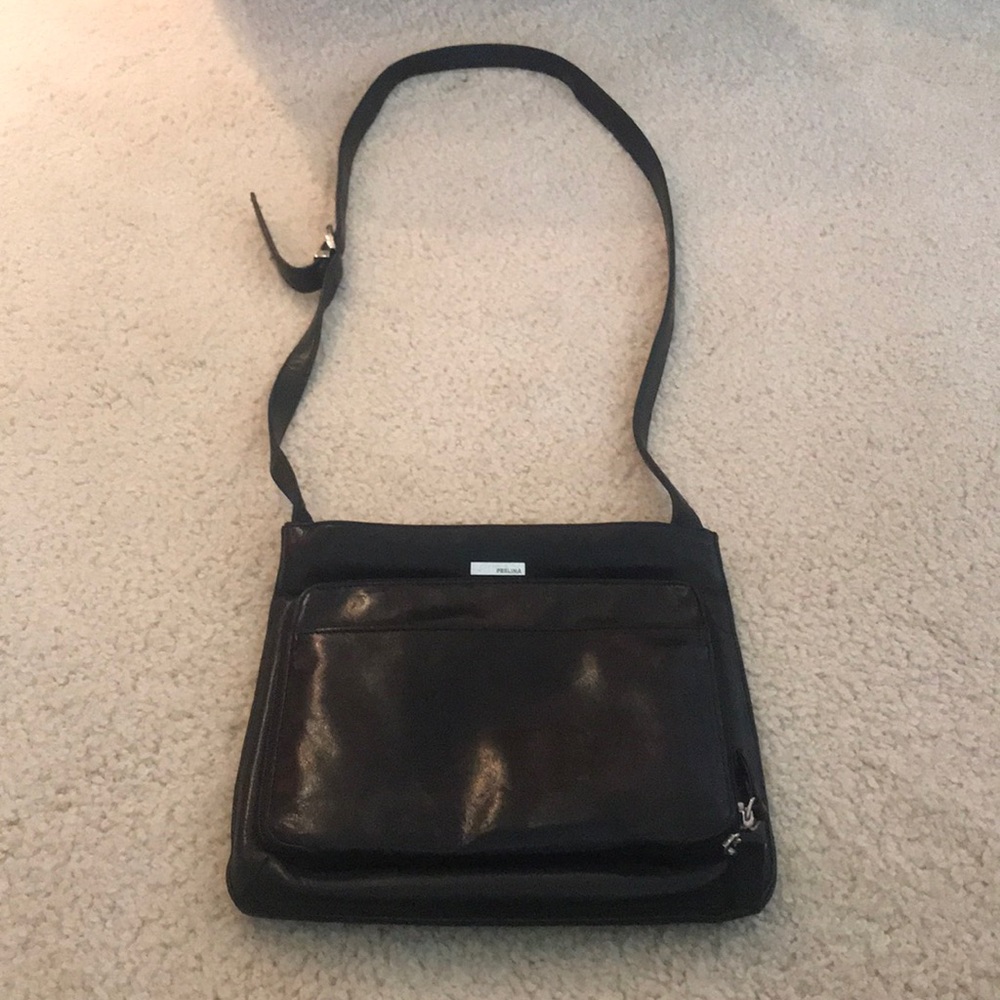 Perlina leather satchel